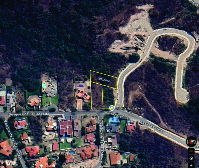 LAS CAÑADAS LOTE EN VENTA CON INCREIBLE VISTA Y BUENA UBICACION